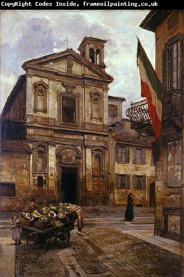 Arturo Ferrari Church of Santo Stefano in Borgogna in Milan